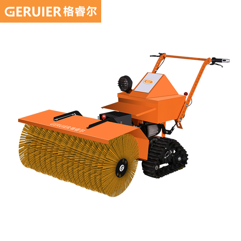 格睿爾（GERUIER）純電動掃雪機(jī)履帶款小型手推除雪機(jī)工廠物業(yè)小區(qū)市政環(huán)衛(wèi)除雪車道路清雪機(jī)GRE-Q3