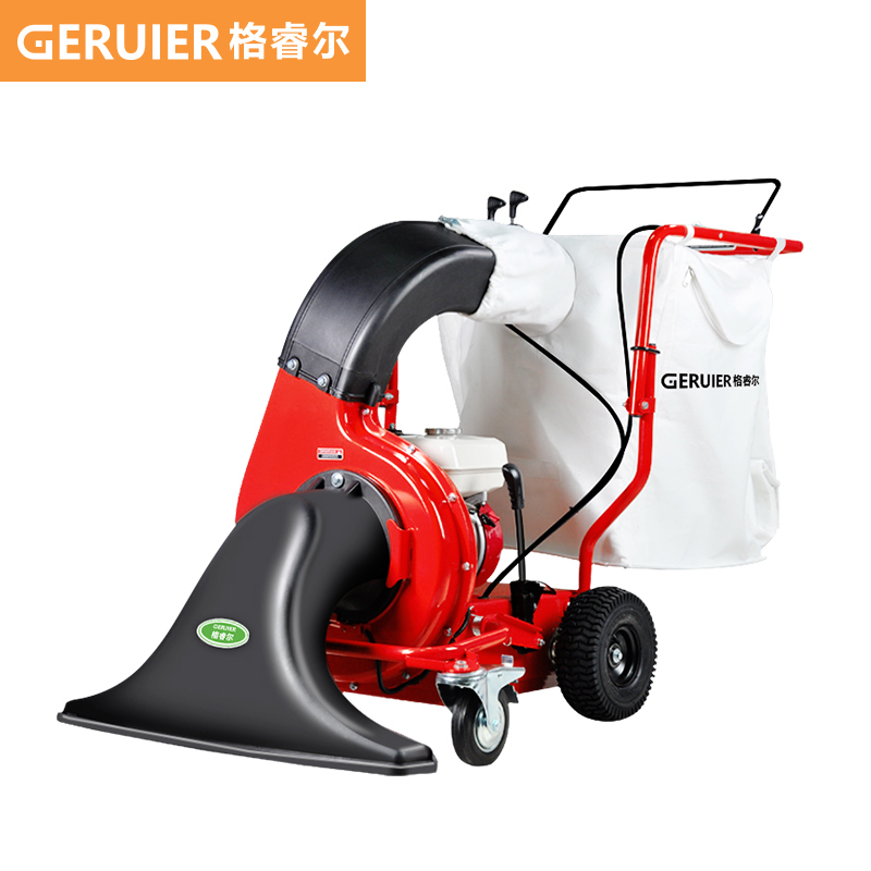 格睿爾（GERUIER）樹葉垃圾收集吸葉機 配本田發(fā)動機環(huán)衛(wèi)清潔設備落葉手扶自走式清掃吸葉機器 GXY80