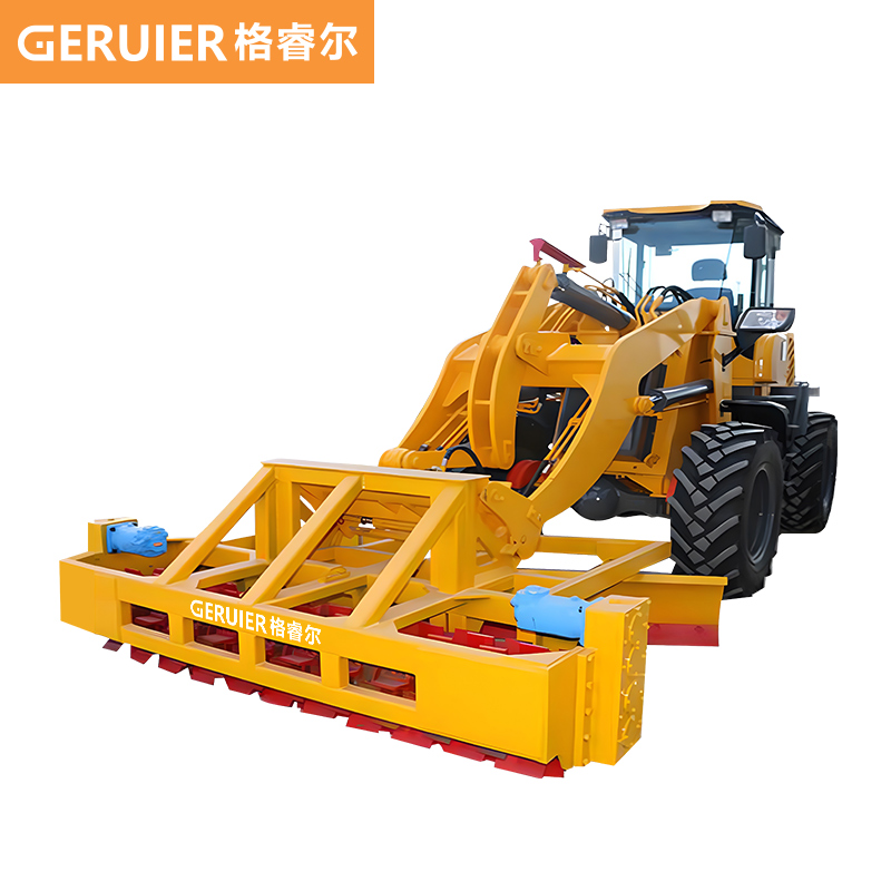 格睿爾（GERUIER）大型破冰掃雪機(jī)清雪鏟雪除冰一體機(jī)全液壓路面破冰除雪機(jī)破冰機(jī)裝載機(jī)式破冰除雪車GRE-Q40